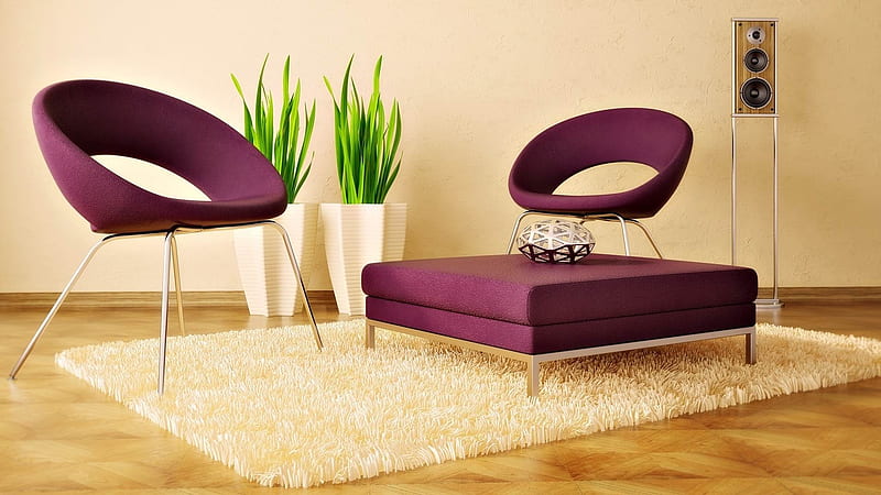chair rug plants furniture column-High Quality, HD wallpaper
