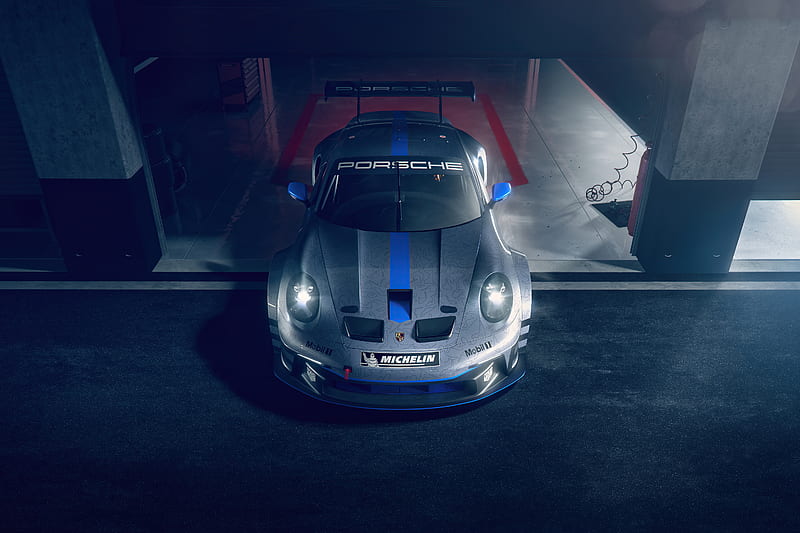 Porsche 911 GT3 Cup 992 , porsche-911, porsche, 2021-cars, cars, behance, HD wallpaper