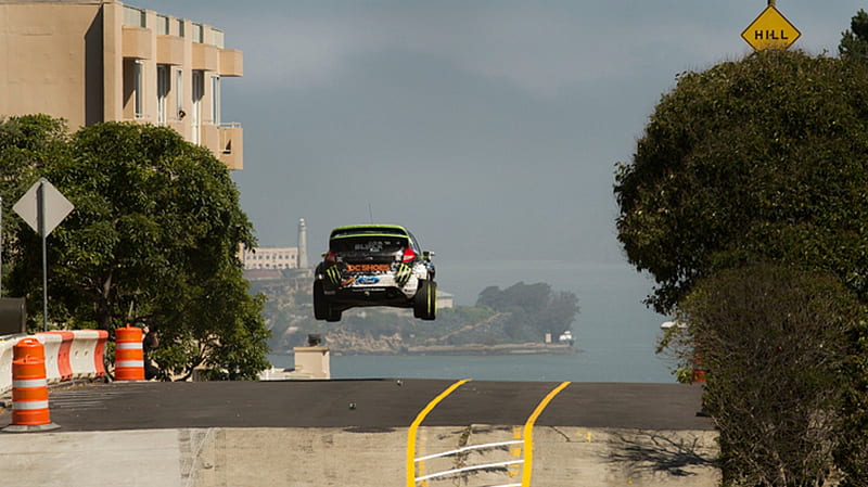 Just going out for some air dear!, rally, ken block, crazy, air, HD wallpaper