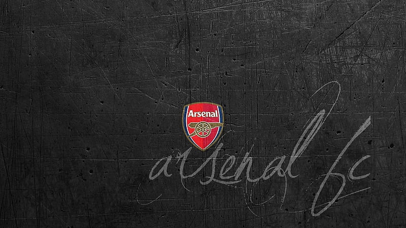 Arsenal Logo In Black Background Arsenal, HD wallpaper