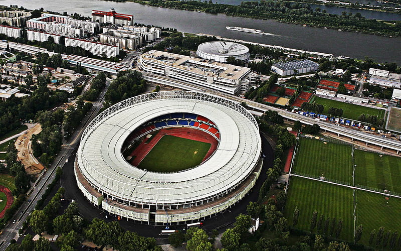 Ernst Happel Stadion, Vienna, Austria, Austrian Football Stadium, Sports Arena, FK Austria Wien Stadium, HD wallpaper
