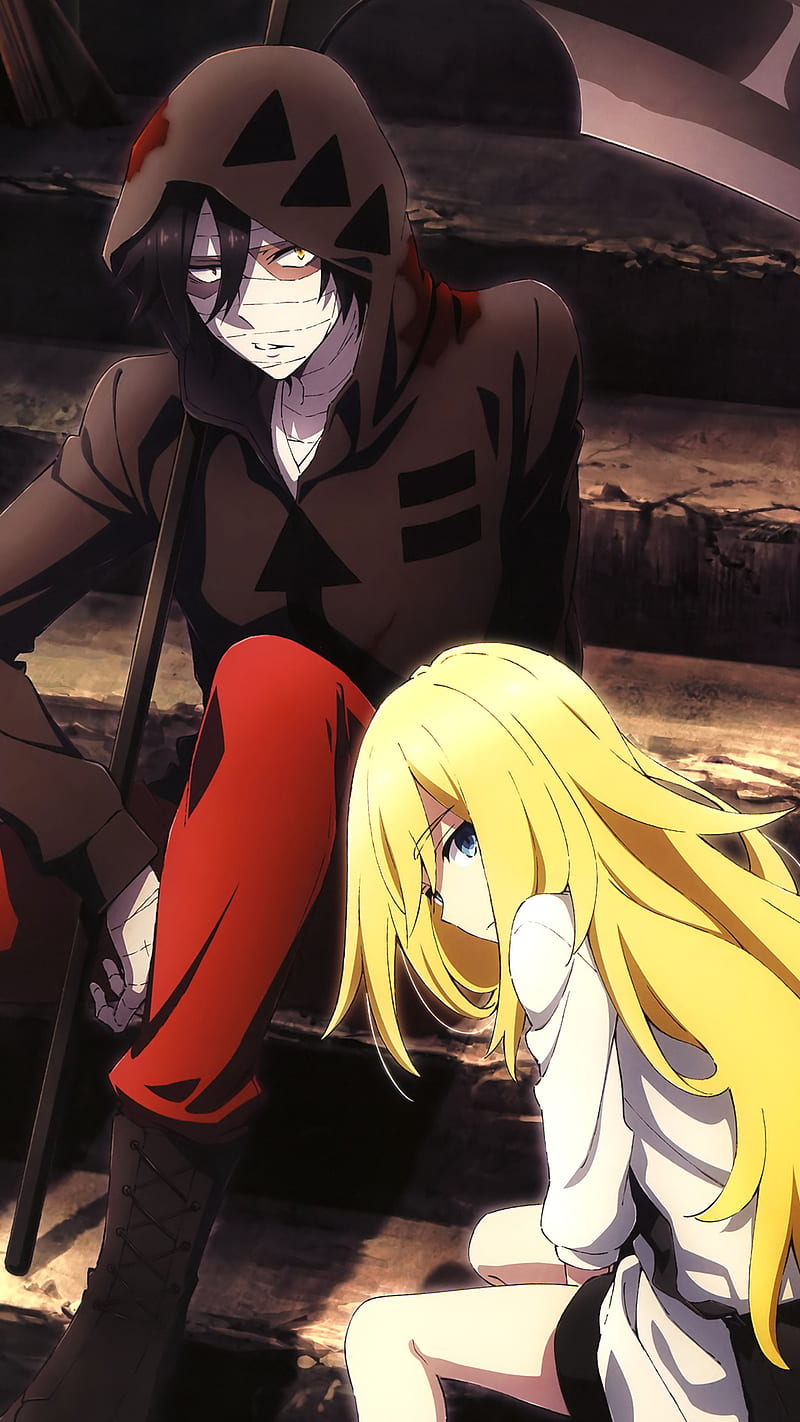 Mobile wallpaper: Anime, Moon, Rachel Gardner, Zack (Angels Of Death),  Angels Of Death, 1365656 download the picture for free.