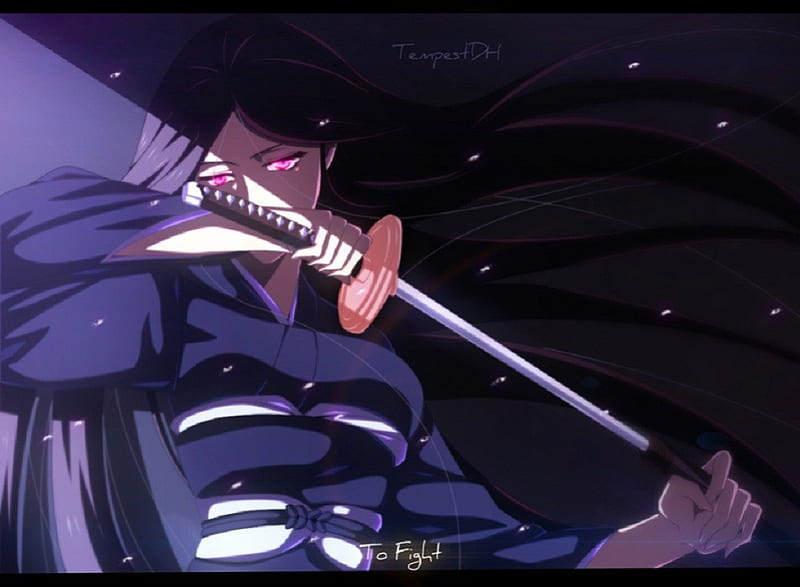 Unohana retsu from Bleach, HD, highly detailed, anime style, bus