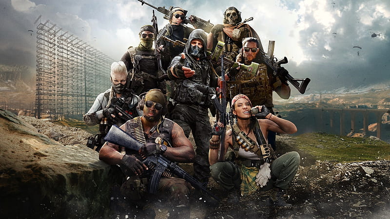 Call of Duty Warzone Gaming, HD wallpaper