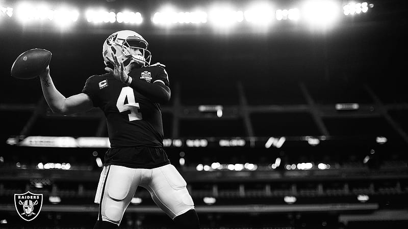 Silver and Black and White: Week 16 vs. Dolphins, Black Raider, HD wallpaper