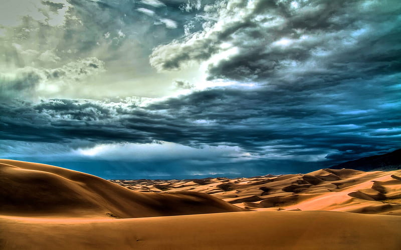 Colorado Great Sand Dunes, cool, nature, dunes, dessert, fun, HD wallpaper  | Peakpx