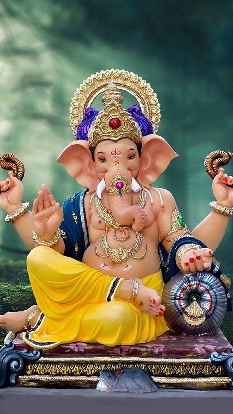 Lord Ganesha Blessings iPhone Wallpaper HD  iPhone Wallpapers