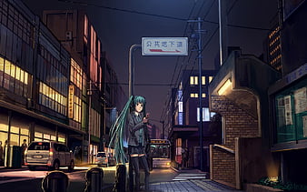 HD wallpaper: building, anime, city | Wallpaper Flare