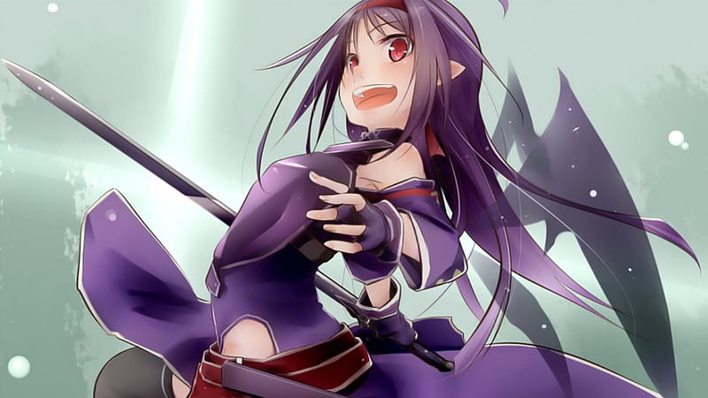 Anime Waifus on X: Integrity Knight Yuuki [Sword Art Online] Post:   #anime #awwnime #waifu  / X