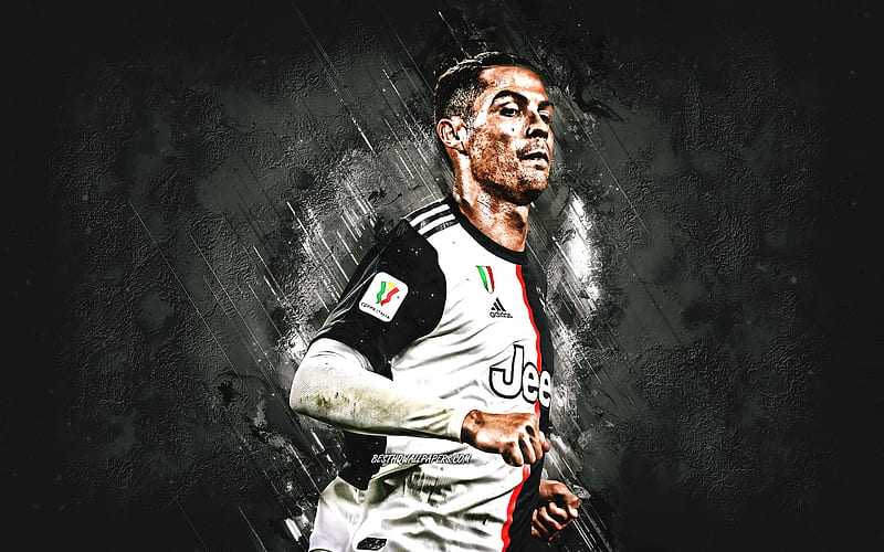 Cristiano Ronaldo CR7 In Black Background 4K 5K HD Cristiano