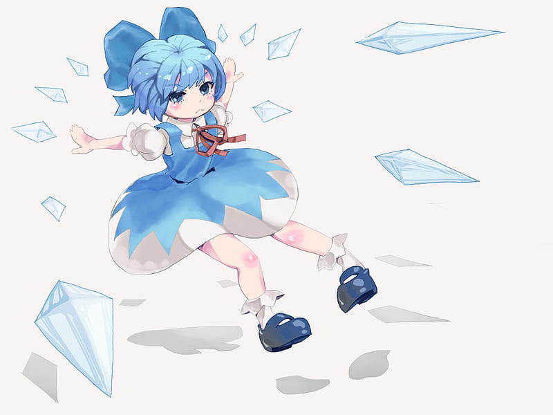 Touhou Project - Blue Hair - wide 5
