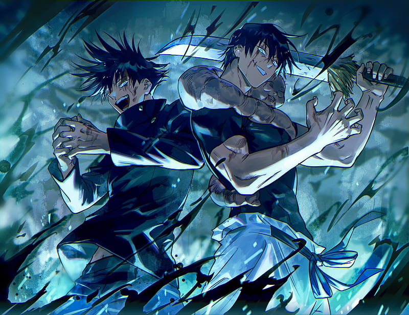 Toji Fushiguro, anime, jujutsu kaisen, HD wallpaper