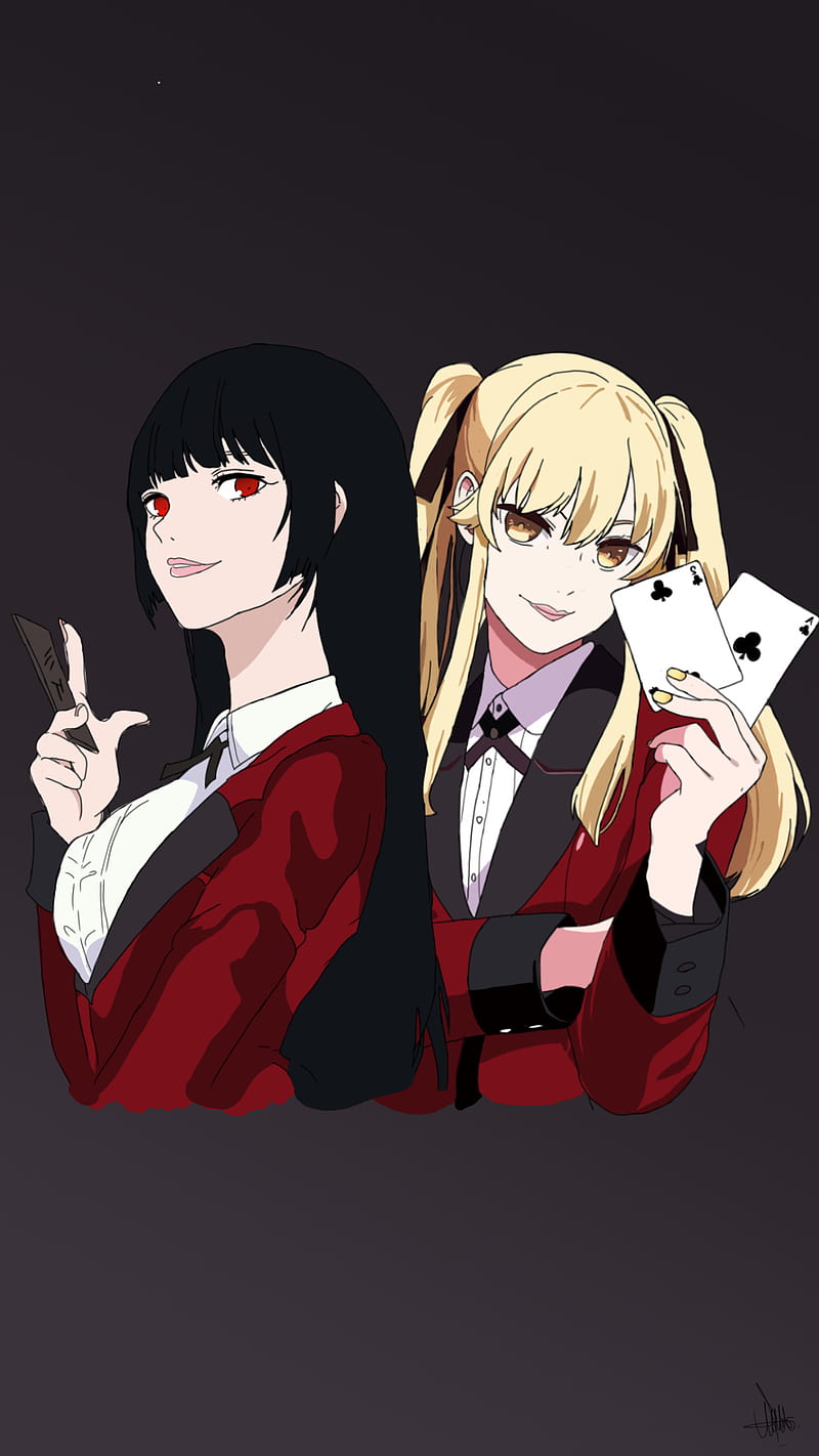 Kakegurui Yumeko, anime, gambling, HD phone wallpaper | Peakpx