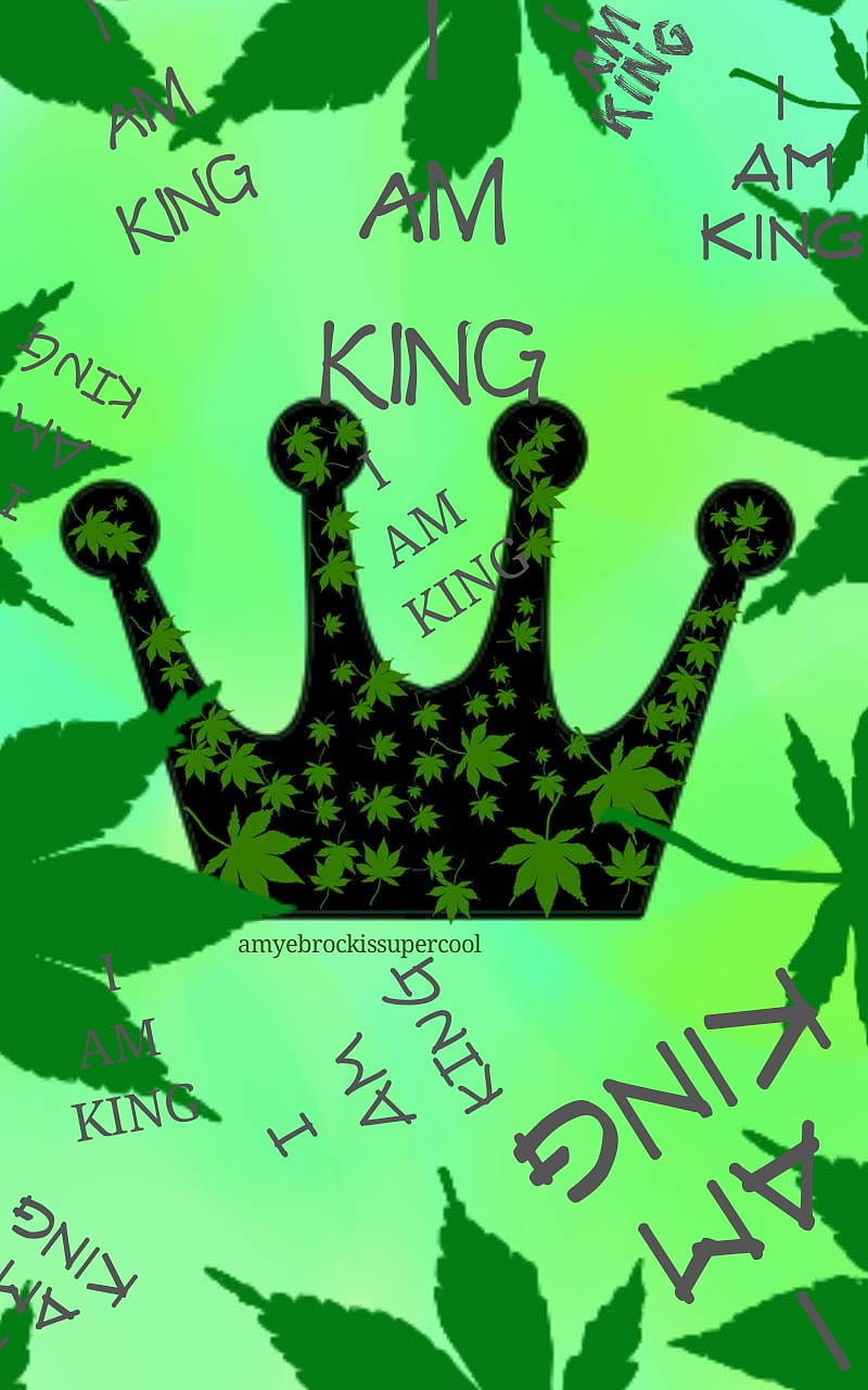 Greenking, crown, king, HD phone wallpaper