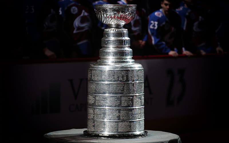 Stanley Cup, NHL, trophy, USA, National Hockey League, La Coupe Stanley, final, HD wallpaper