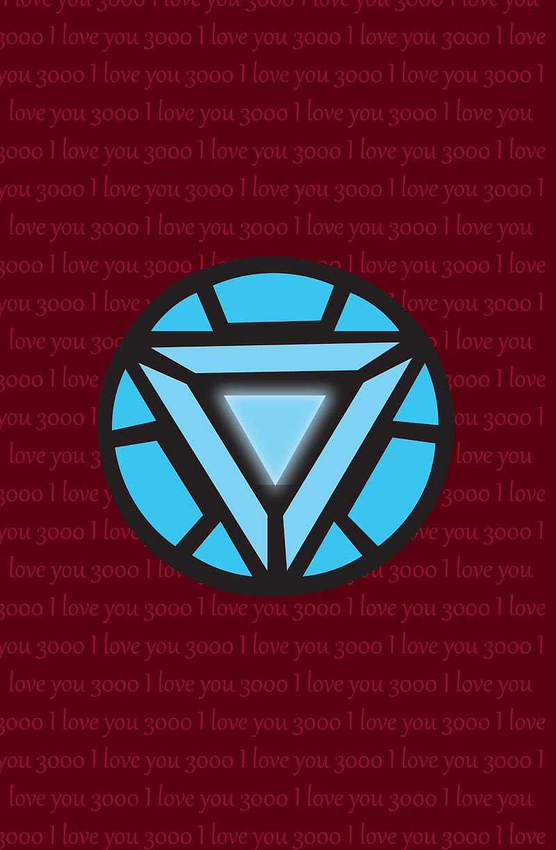 I love you 3000, arc reactor, chest, glowing, i love your 3000, iron man,  mcu marvel cinematic universe, HD phone wallpaper | Peakpx