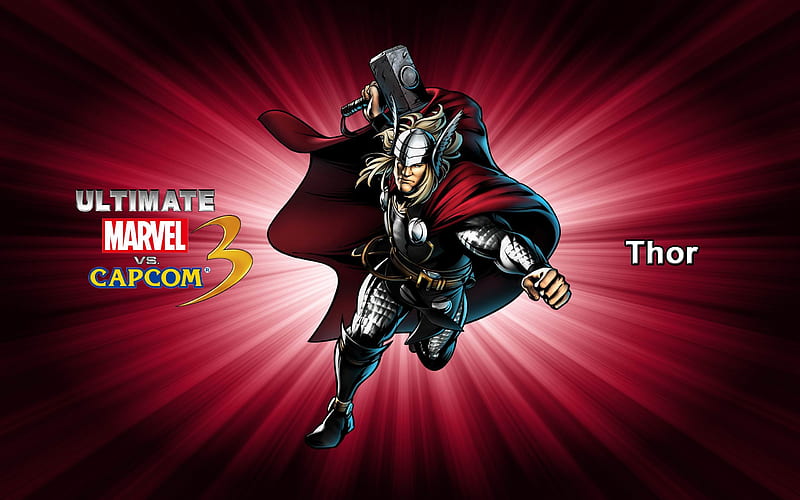 Thor-Ultimate Marvel vs Capcom 3 Game, HD wallpaper