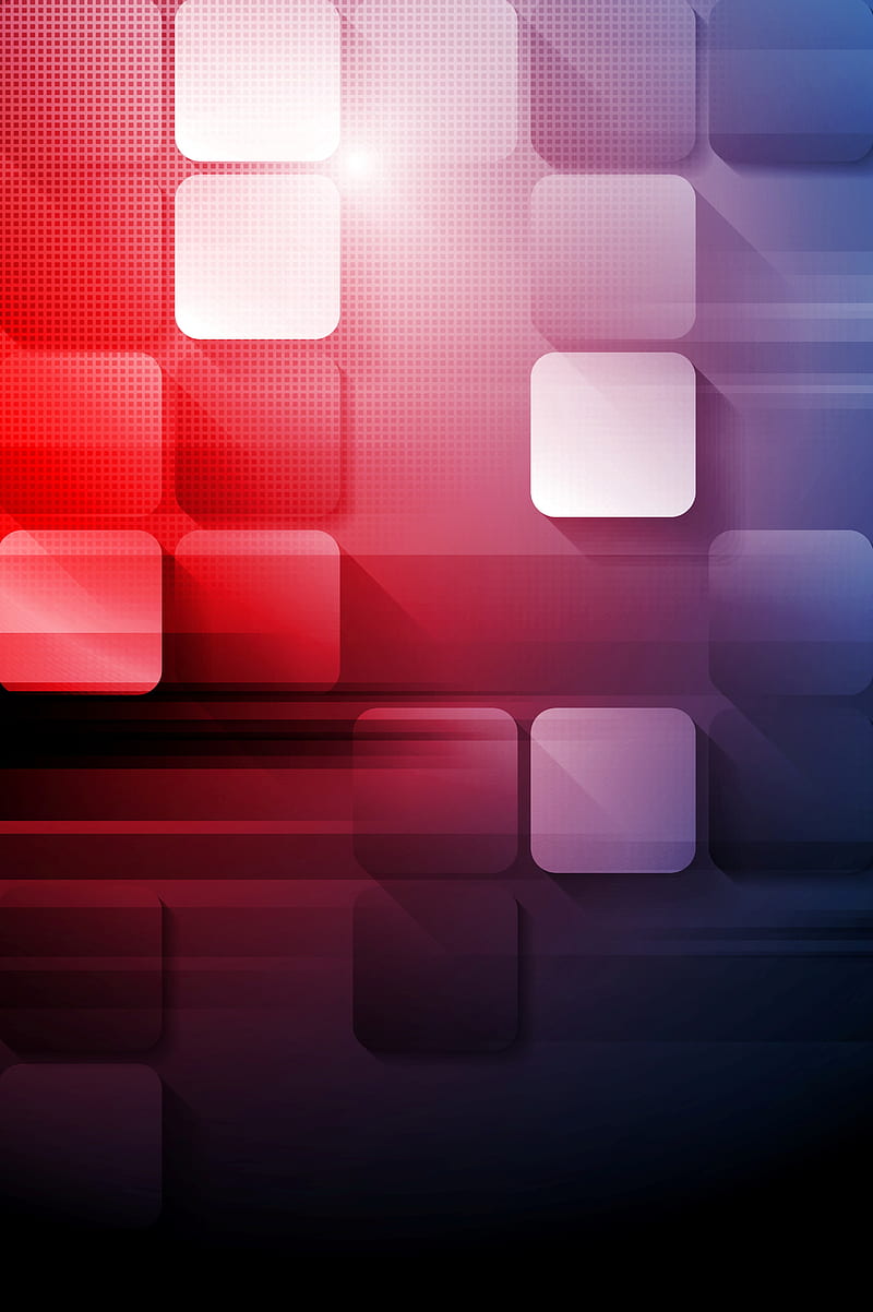 Modern Squares, abstract, background, desenho, new, red, vibrant, HD phone wallpaper