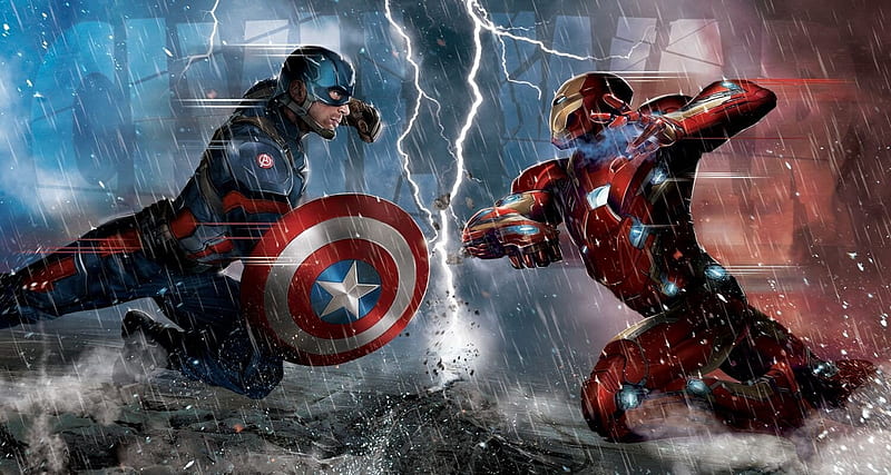 Captain America Civil War Concept Art, captain-america-civil-war, movies, super-heroes, artwork, HD wallpaper