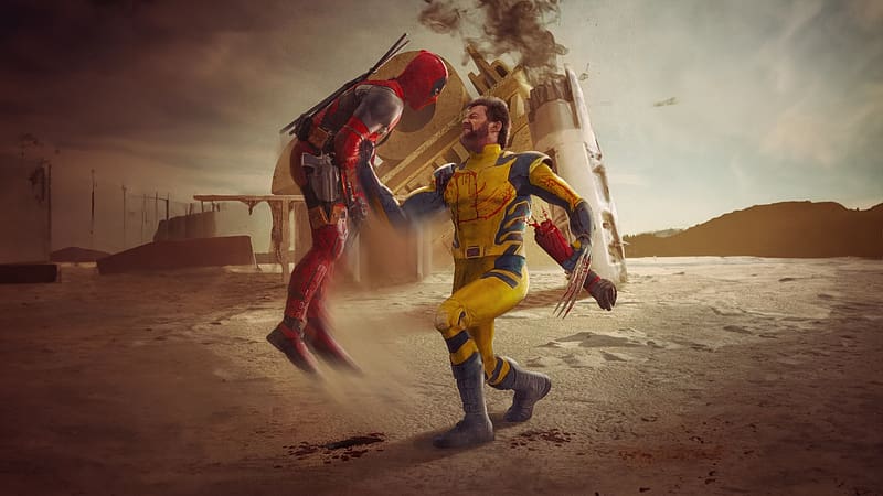 Wolverine Hunt For Deadpool, deadpool-3, deadpool, wolverine, 2024-movies, movies, hugh-jackman, superheroes, artist, artwork, digital-art, HD wallpaper