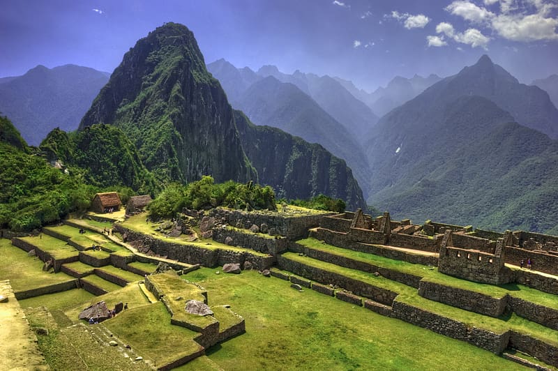 Monuments, Mountain, Peru, Machu Picchu, Andes, Cusco, , Inca Civilization, HD wallpaper