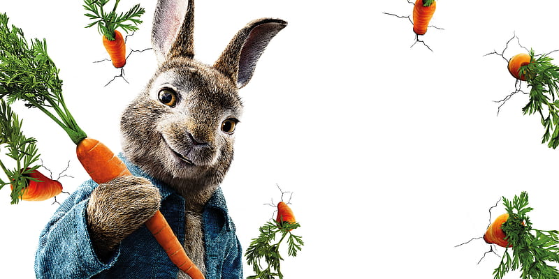 Peter Rabbit , peter-rabbit, 2018-movies, animated-movies, movies, rabbit, HD wallpaper