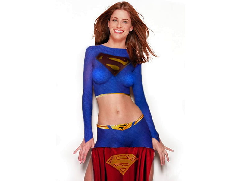 Amanda Peet - Supergirl, Peet, model, bonito, smile, 2018, Amanda, actress, Supergirl, Amanda Peet, HD wallpaper