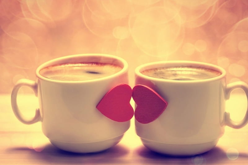 ., cup, abstract, love, heart, HD wallpaper | Peakpx