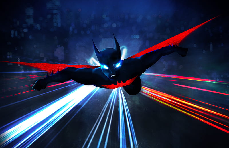 Batman Beyond Art, batman, superheroes, artwork, digital-art, HD wallpaper