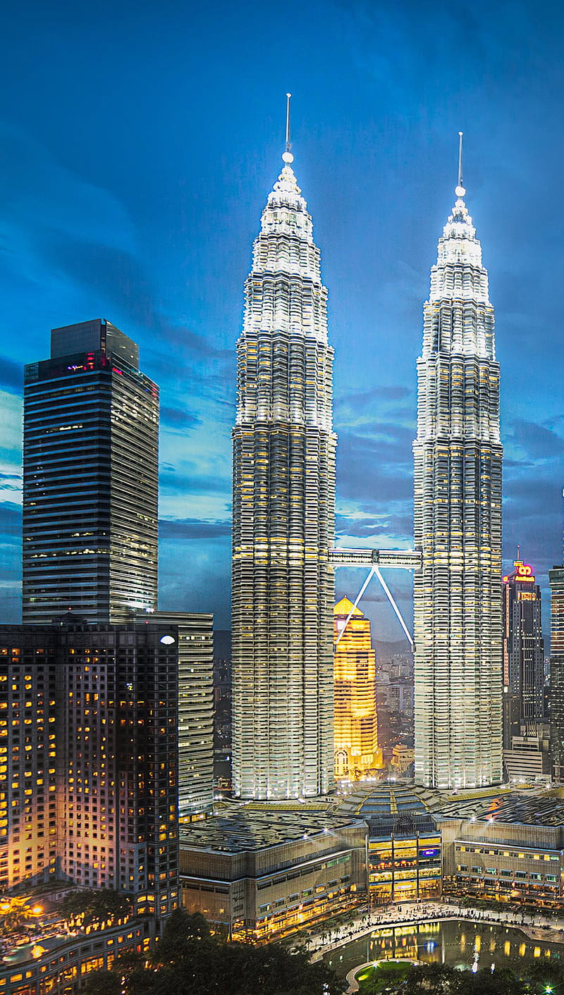 Petronas Towers, dvcx, gdhj, HD phone wallpaper
