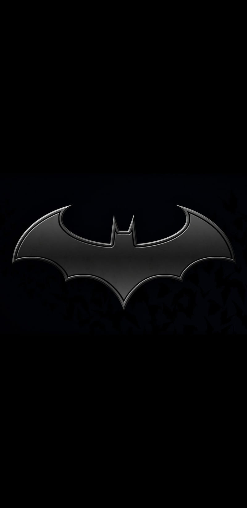 Batman, black, symbol, HD phone wallpaper | Peakpx