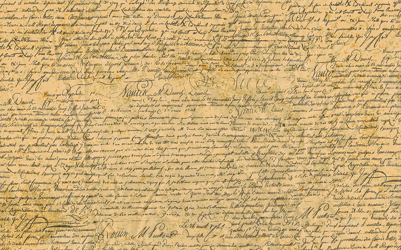 manuscript pattern words patterns, old paper texture, background with manuscript, retro vintage background, manuscript, paper textures, HD wallpaper