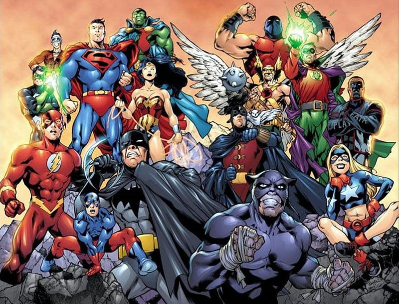Justice League, comic, HD wallpaper | Peakpx