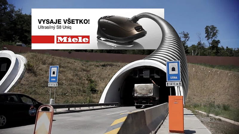 Miele Vacuum Cleaner, ad, cool, funny, entertainment, HD wallpaper