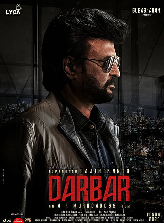 Darbar Movie Posters  Rajinikanth  Photo 1 of 3