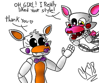 How to Draw FNAF  Lolbit 