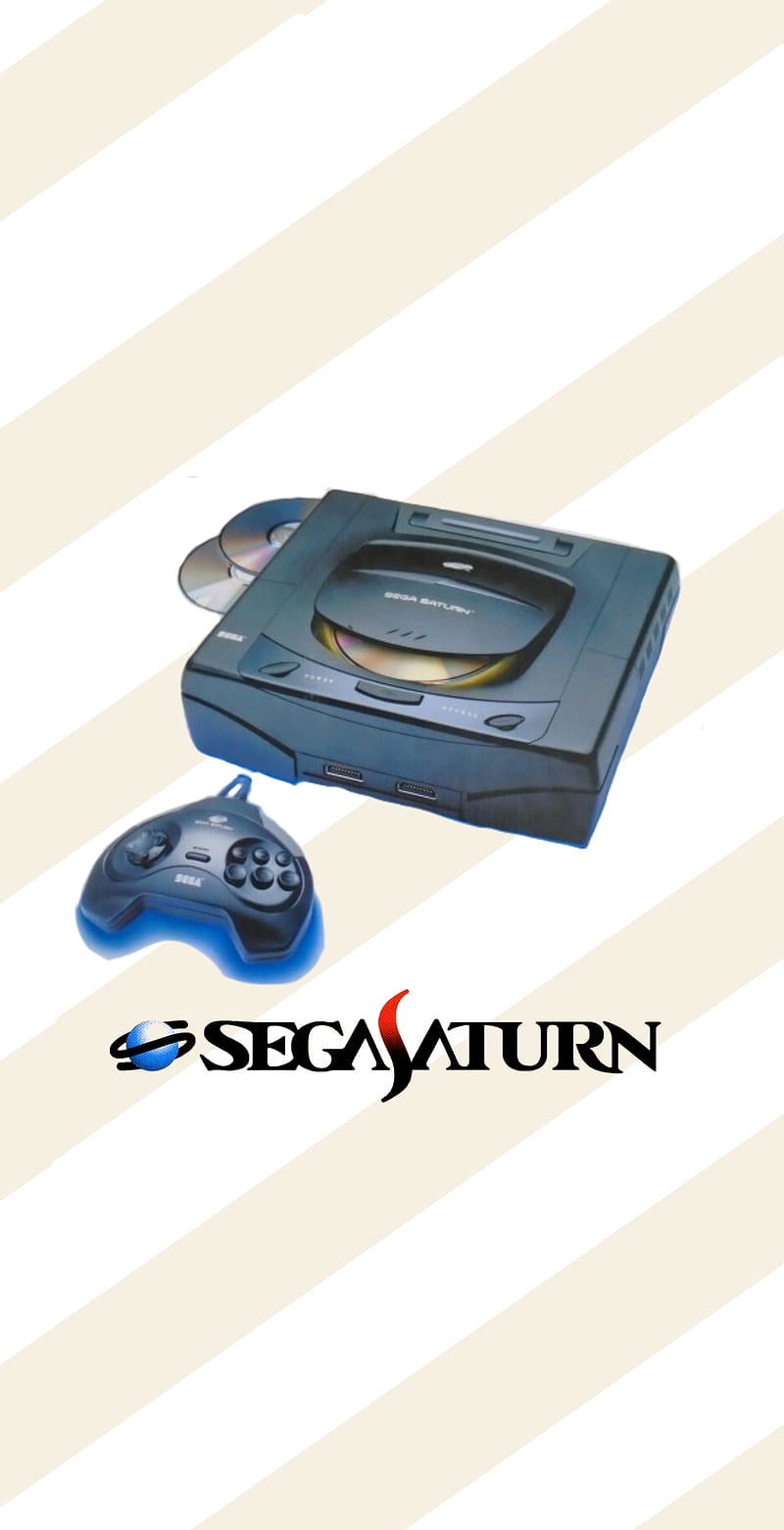Sega Saturn Theme, retro gaming, sega, sega saturn, HD phone wallpaper
