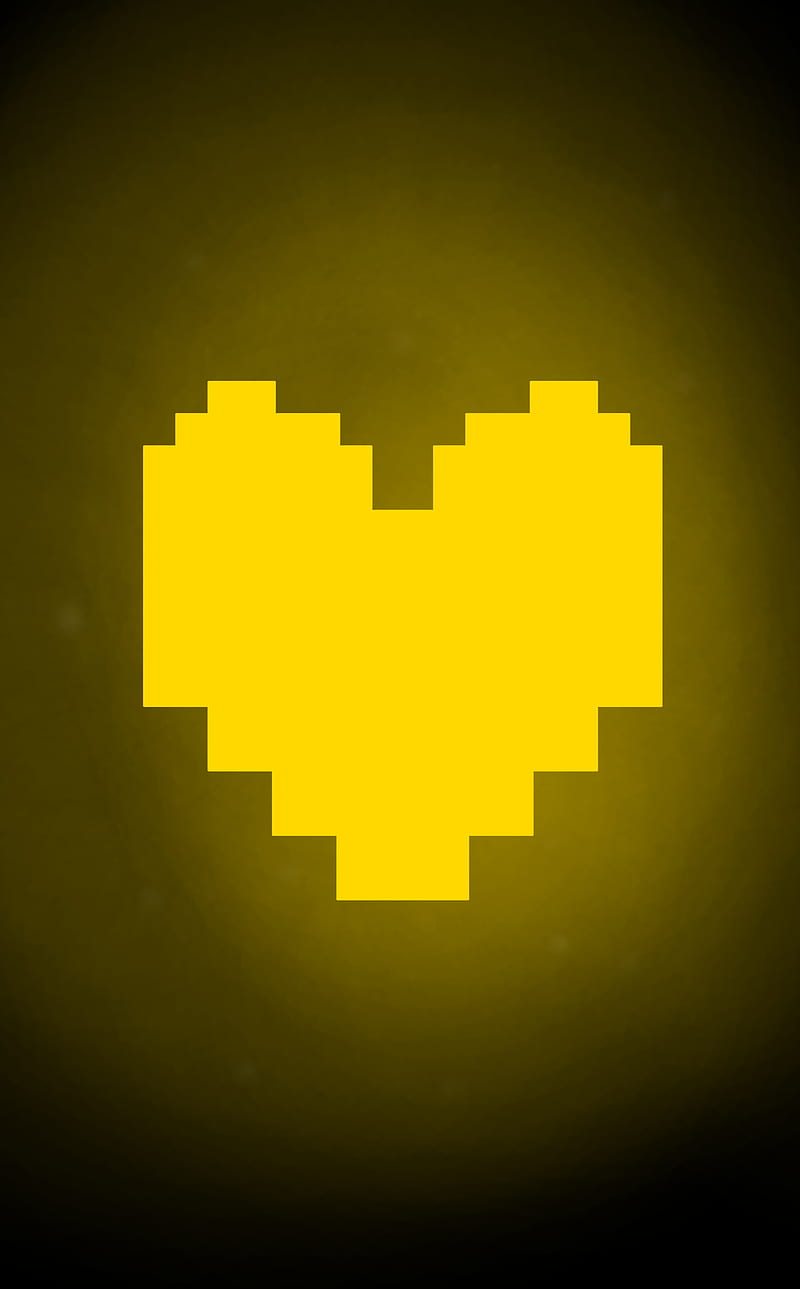 Justice Souls Undertale Yellow Hd Mobile Wallpaper Peakpx