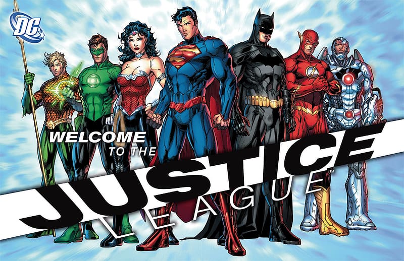Batman, Superman, Green Lantern, Flash, Comics, Superhero, Dc Comics, Hal Jordan, Aquaman, Wonder Woman, Cyborg (Dc Comics), The New 52, Justice League, Barry Allen, HD wallpaper