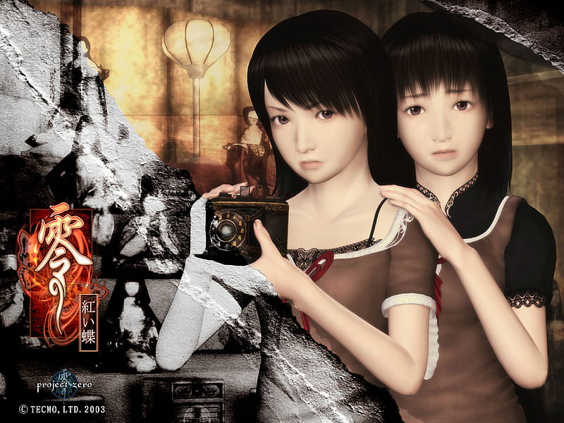 Duplicate., cute, fatal frame, innocent, anime, video game, girls, HD wallpaper