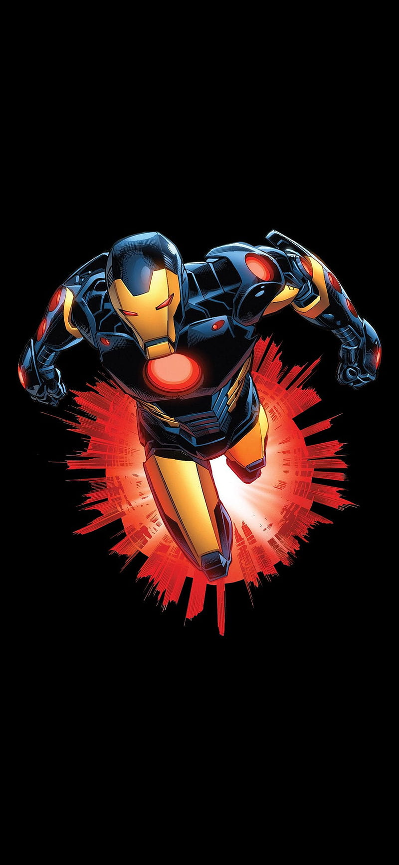 Iron Man, avangers, hero, ironman, power, superhero, HD phone wallpaper