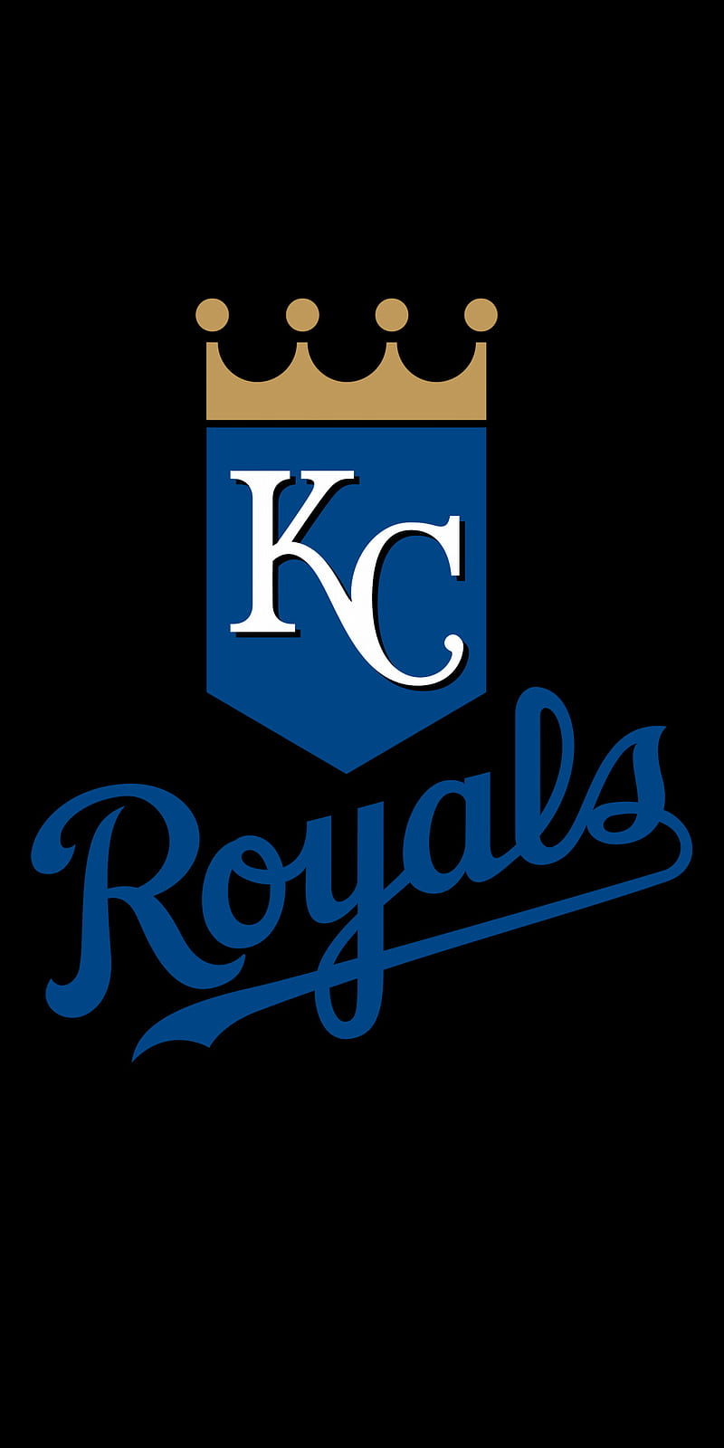 KC Royals, kansas city, mlb, baseball, logo, HD phone wallpaper