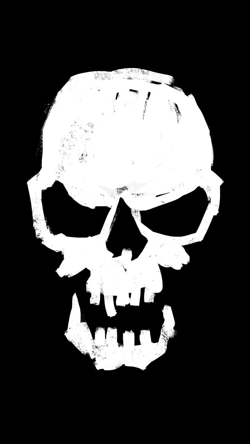 Grimey Gouhl, Grimes, My, badass, bones, drawing, evil, illustration, mean, skeleton, skull, true black, u, white, HD phone wallpaper
