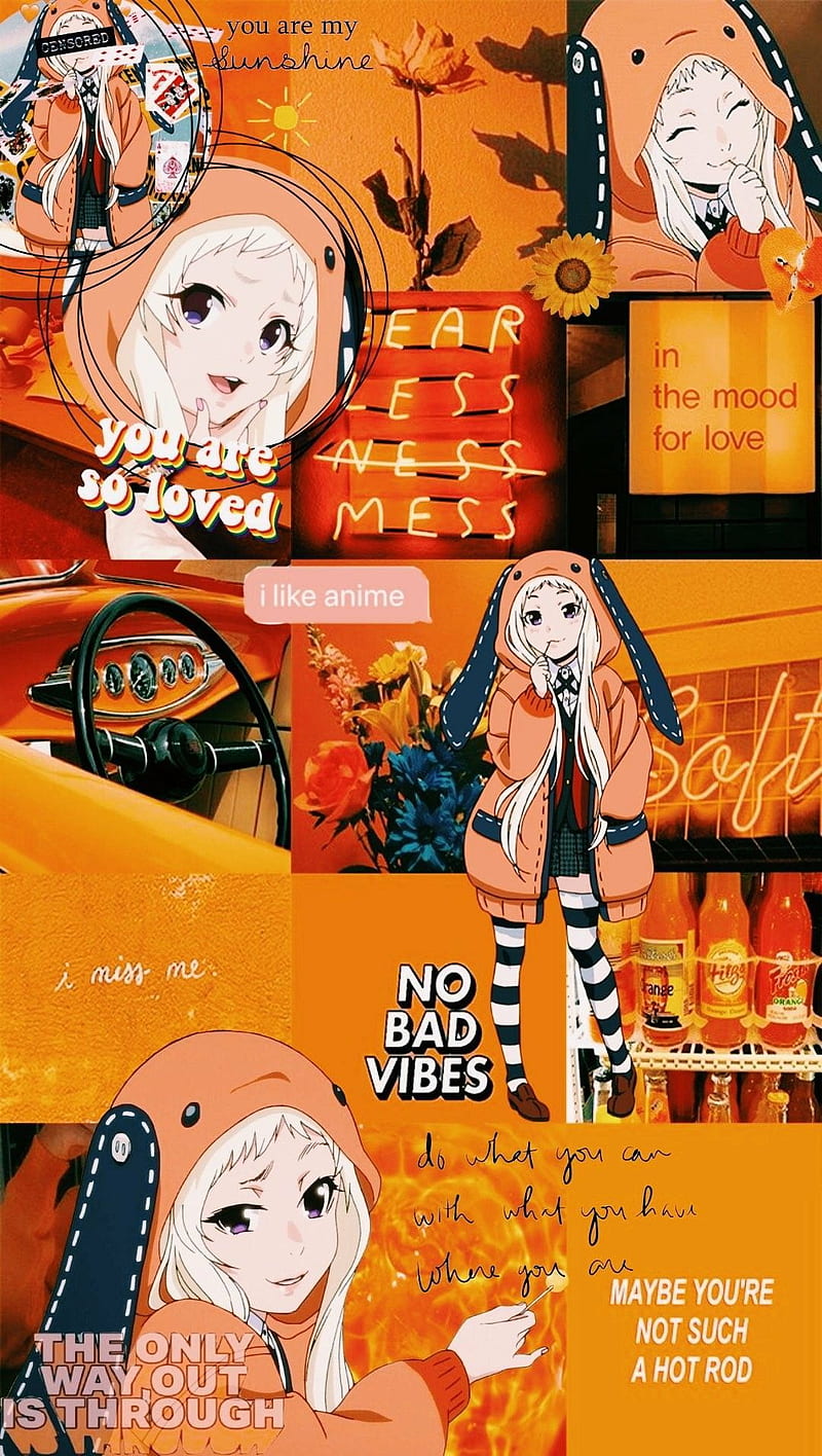 Kakegurui Runa, aesthetic, anime, cute, HD phone wallpaper