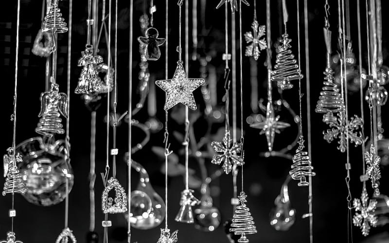 Christmas tree black and white HD wallpapers  Pxfuel