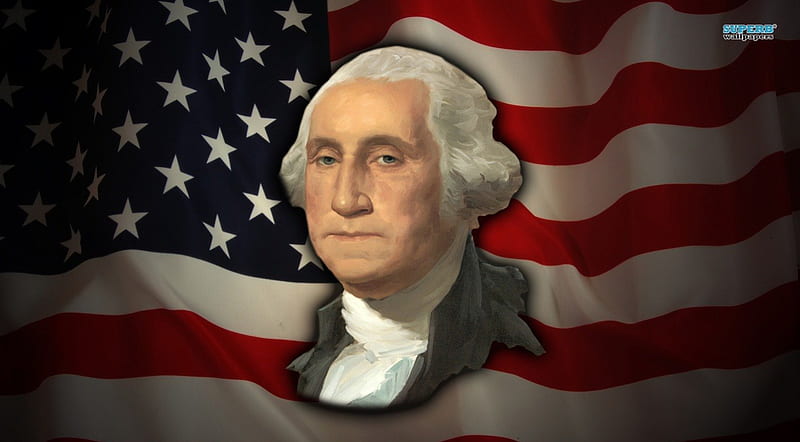 Download George Washington And Flag Phone Wallpaper  Wallpaperscom