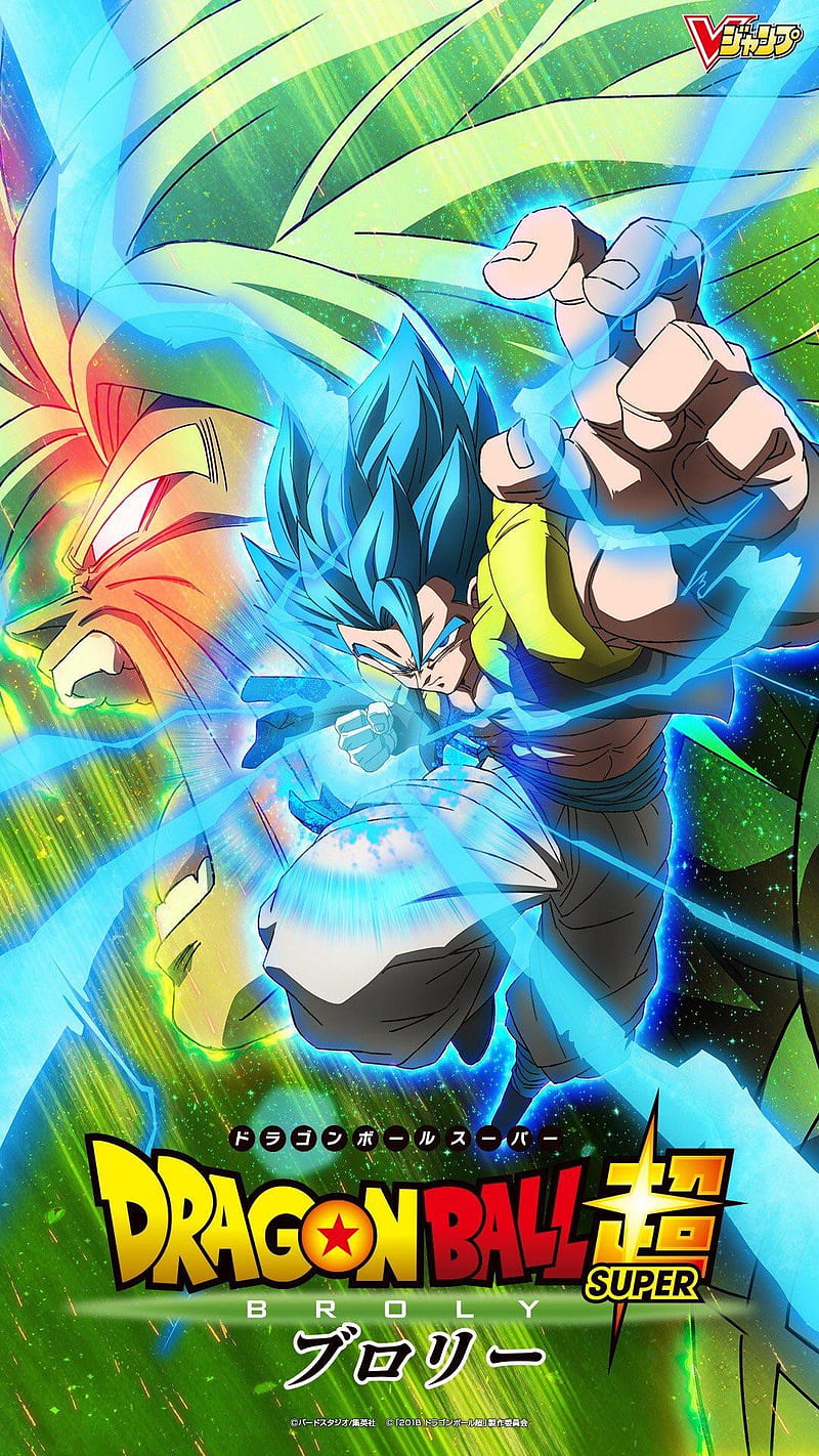 Gogeta blue, dragon, ball, super, broly, ssgss, saiyan, HD phone