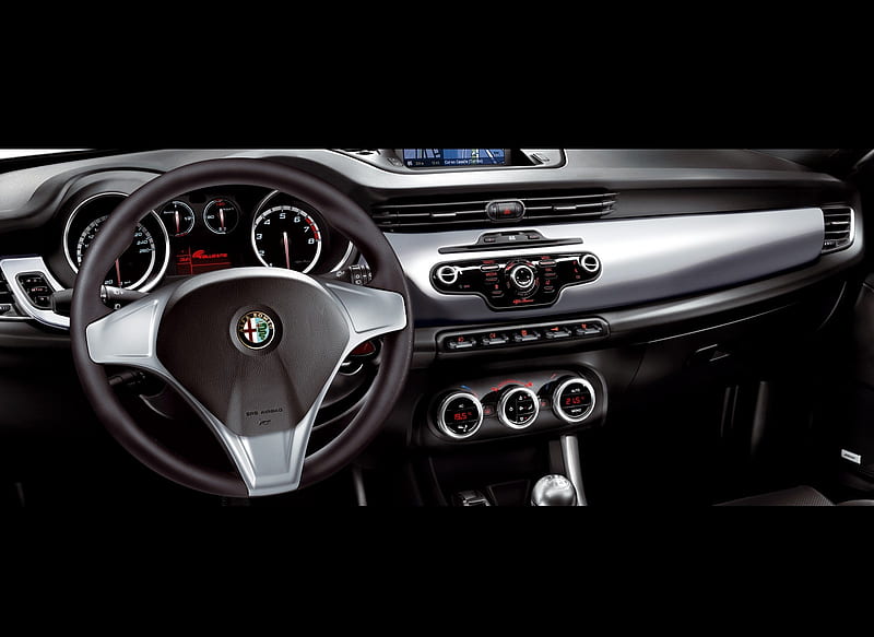 2011 Alfa Romeo Giulietta - Interior, Dashboard View, car, HD wallpaper