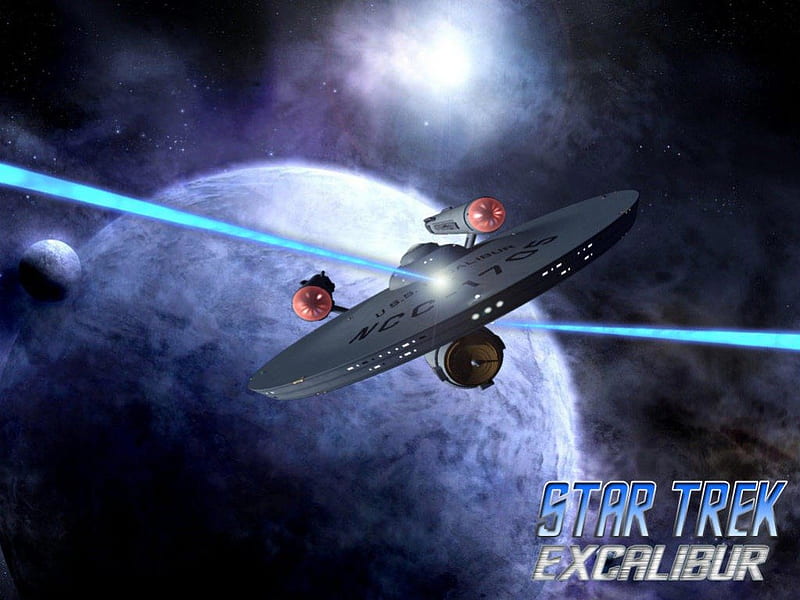 Star Trek Excalibur, fan film, star trek, excalibur, trek, HD wallpaper