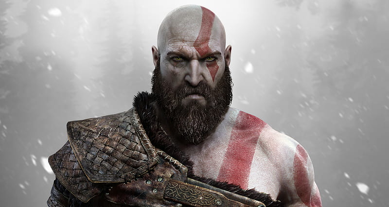 Kratos From God Of War , kratos, god-of-war-4, god-of-war, 2018-games, games, ps-games, HD wallpaper